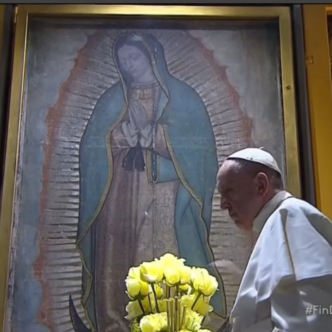 Our Lady of Guadalupe Tilma 62" x 40" - Image 5