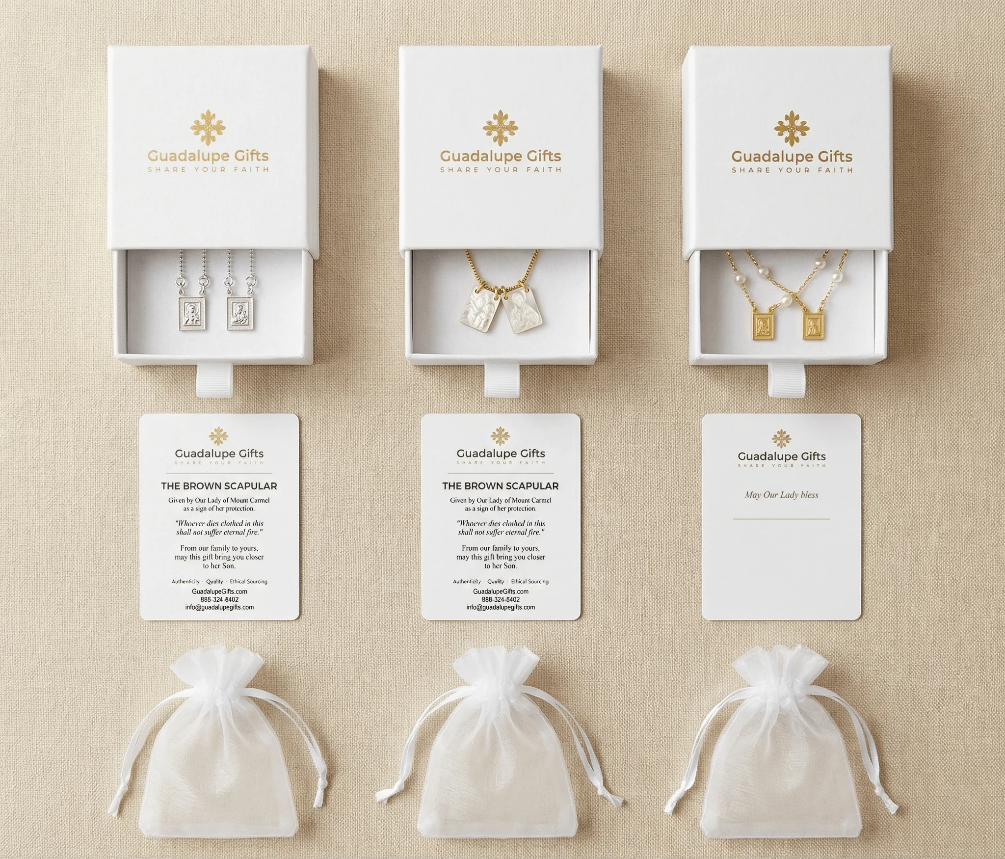 Scapular Gift Box – Curated Catholic Gift Set