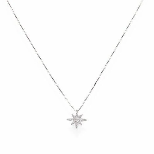 Silver Southern Cross Necklace 18-inch