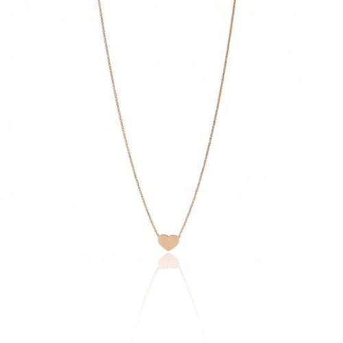 Rose Gold Vermeil Hear Choker 18-inch